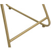 Mauro Ferretti silla corazón 37x47x80 cm oro rosa