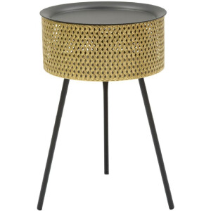 Mauro Ferretti Glovy mesa auxiliar Ø 35x50 cm oro...