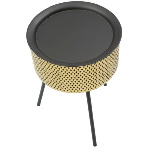 Mauro Ferretti Glovy mesa auxiliar Ø 35x50 cm oro...