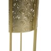 Mauro Ferretti Golvy florero juego de 2 Ø 21x40 y 19x22 cm oro