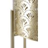 Mauro Ferretti Golvy florero juego de 2 Ø 21x52 y 19x42 cm oro