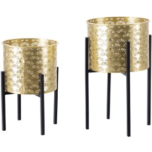Mauro Ferretti Glissy florero set de 2 Ø 21x38 y...