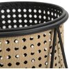 Mauro Ferretti Osaka florero juego de 2 Ø 21x40 y 19x22 cm negro crema