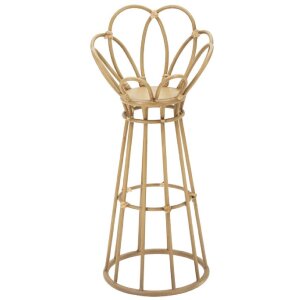 Mauro Ferretti florero Panama torre Ø 28x62 cm marrón