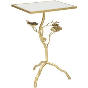 Mauro Ferretti mesa auxiliar Tisty 40x30x60 cm oro