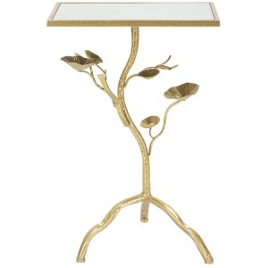 Mauro Ferretti mesa auxiliar Tisty 40x30x60 cm oro