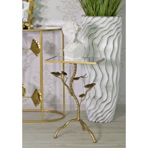 Mauro Ferretti mesa auxiliar Tisty 40x30x60 cm oro