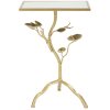 Mauro Ferretti mesa auxiliar Tisty 40x30x60 cm oro