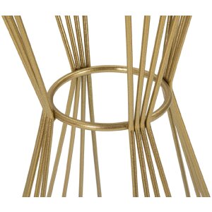 Mauro Ferretti mesa auxiliar Super Ø 40x80 oro