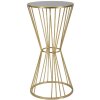 Mauro Ferretti mesa auxiliar Super Ø 40x80 oro