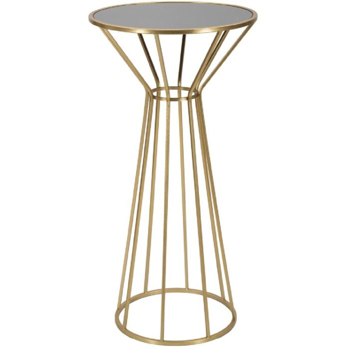 Mauro Ferretti mesa auxiliar Simple New Ø 50x100 oro