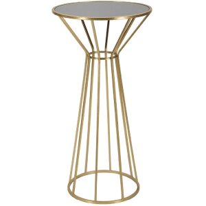 Mauro Ferretti mesa auxiliar Simple New Ø 50x100 oro