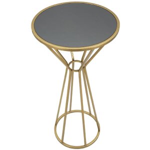 Mauro Ferretti mesa auxiliar Simple New Ø 40x80 cm oro