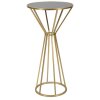 Mauro Ferretti mesa auxiliar Simple New Ø 40x80 cm oro