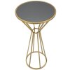 Mauro Ferretti mesa auxiliar Simple New Ø 40x80 cm oro