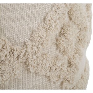 Mauro Ferretti pouf Damasco Ø 40x40 cm natural
