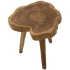 Mauro Ferretti taburete Budut Ø 38x45 cm marrón