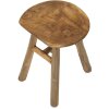 Mauro Ferretti taburete Sel Slim 35x30x42 cm marrón