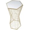 Mauro Ferretti teléfono mesa líneas 40x35x80 cm oro