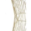 Mauro Ferretti teléfono mesa líneas 40x35x80 cm oro