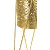 Mauro Ferretti florero Glat set de 2 21x20x46 y 18x18x32 cm oro