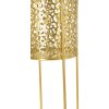 Mauro Ferretti florero Nat set de 2 Ø 17x46 y Ø 14x34 cm oro