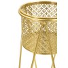 Mauro Ferretti florero Nat set de 2 21x20x46 y 18x18x32 cm oro