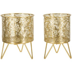 Jardinera Mauro Ferretti Naty set de 2 Ø 16x20 y...