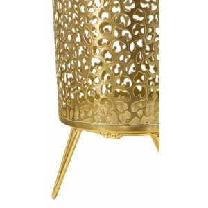 Mauro Ferretti Piny florero juego de 2 Ø 16x20 y 13x20 cm oro