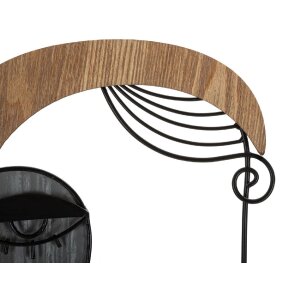 Gancho de pared Mauro Ferretti Picassy 22x6x35 cm multicolor