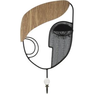 Gancho de pared Mauro Ferretti Picassy 16x6x33 cm multicolor