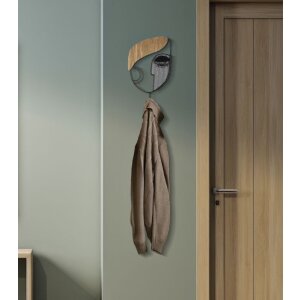 Gancho de pared Mauro Ferretti Picassy 16x6x33 cm multicolor
