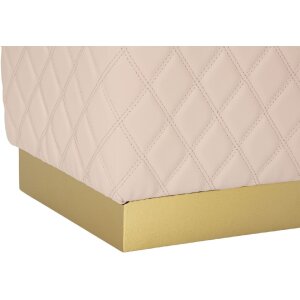 Mauro Ferretti Sharon taburete 35x35x38 cm oro rosa