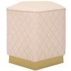 Mauro Ferretti Sharon taburete 35x35x38 cm oro rosa