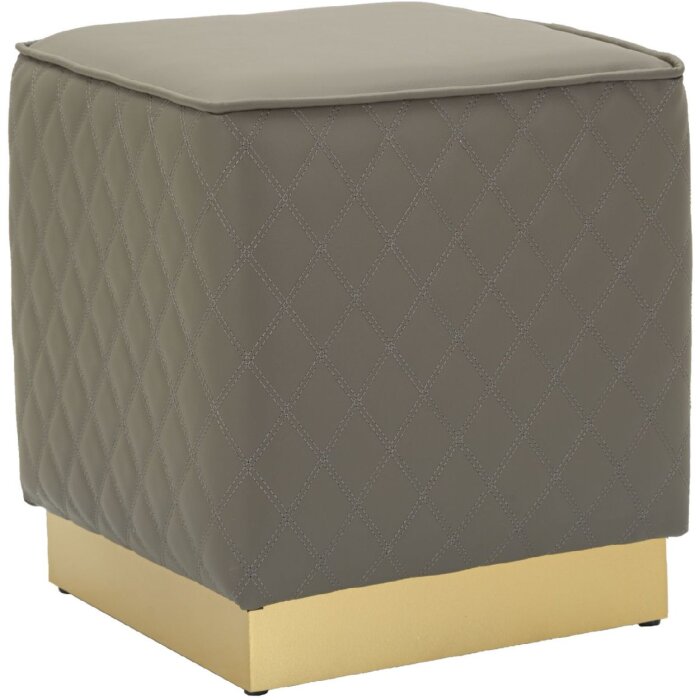 Mauro Ferretti Sharon taburete 35x35x38 cm gris oro