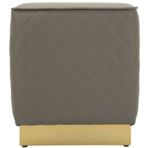 Mauro Ferretti Sharon taburete 35x35x38 cm gris oro
