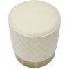 Mauro Ferretti Sharon taburete Ø36x39 cm oro blanco