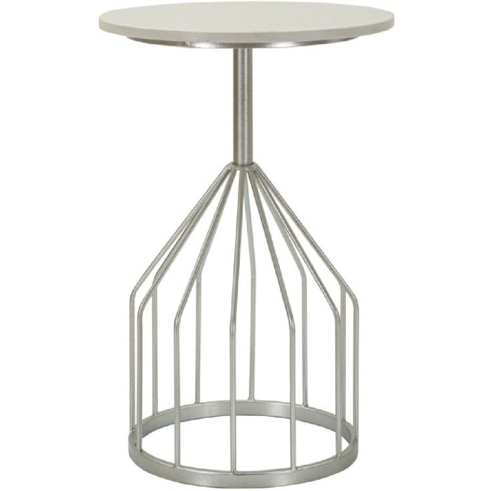 Mauro Ferretti vaso mesa auxiliar Ø 37,5x58 cm plata