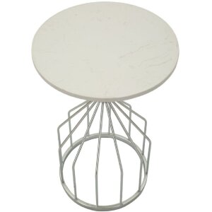 Mauro Ferretti vaso mesa auxiliar Ø 37,5x58 cm plata