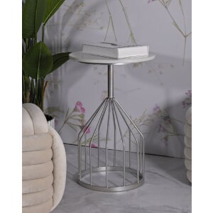Mauro Ferretti vaso mesa auxiliar Ø 37,5x58 cm plata