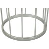 Mauro Ferretti vaso mesa auxiliar Ø 37,5x58 cm plata