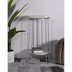 Mauro Ferretti Towery mesa auxiliar Ø 40x76 cm plata