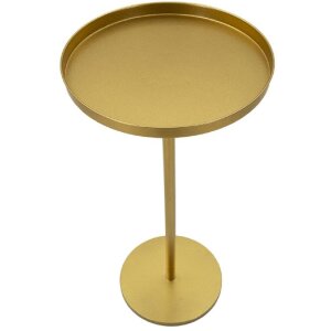 Mauro Ferretti Doha mesa auxiliar Ø 41x80 cm oro