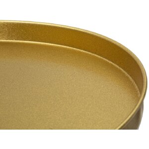 Mauro Ferretti Doha mesa auxiliar Ø 41x80 cm oro