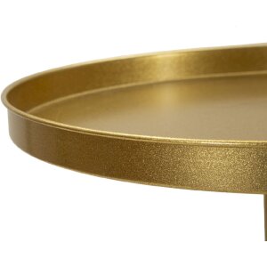 Mauro Ferretti Doha mesa auxiliar Ø 41x80 cm oro