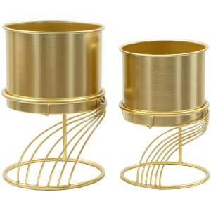 Jardinera Mauro Ferretti Spirally Set 2 piezas Ø...