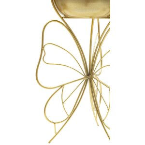 Jardinera Mauro Ferretti Farfy Ø 22x45 cm oro