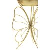 Jardinera Mauro Ferretti Farfy Ø 22x45 cm oro