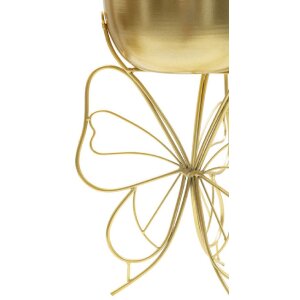 Jardinera Mauro Ferretti Farfy Ø 22x40 cm oro