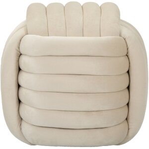 Mauro Ferretti Softy taburete 45x45x45 cm crema